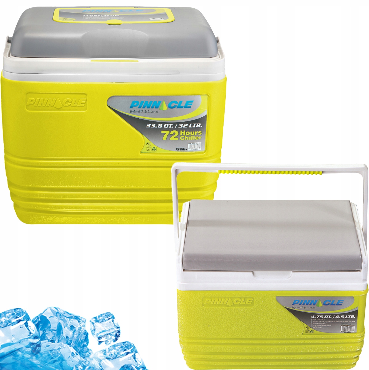 Sada zelených kempingových ledniček Pinnacle TPX7000 32L TPX6006 4,5L