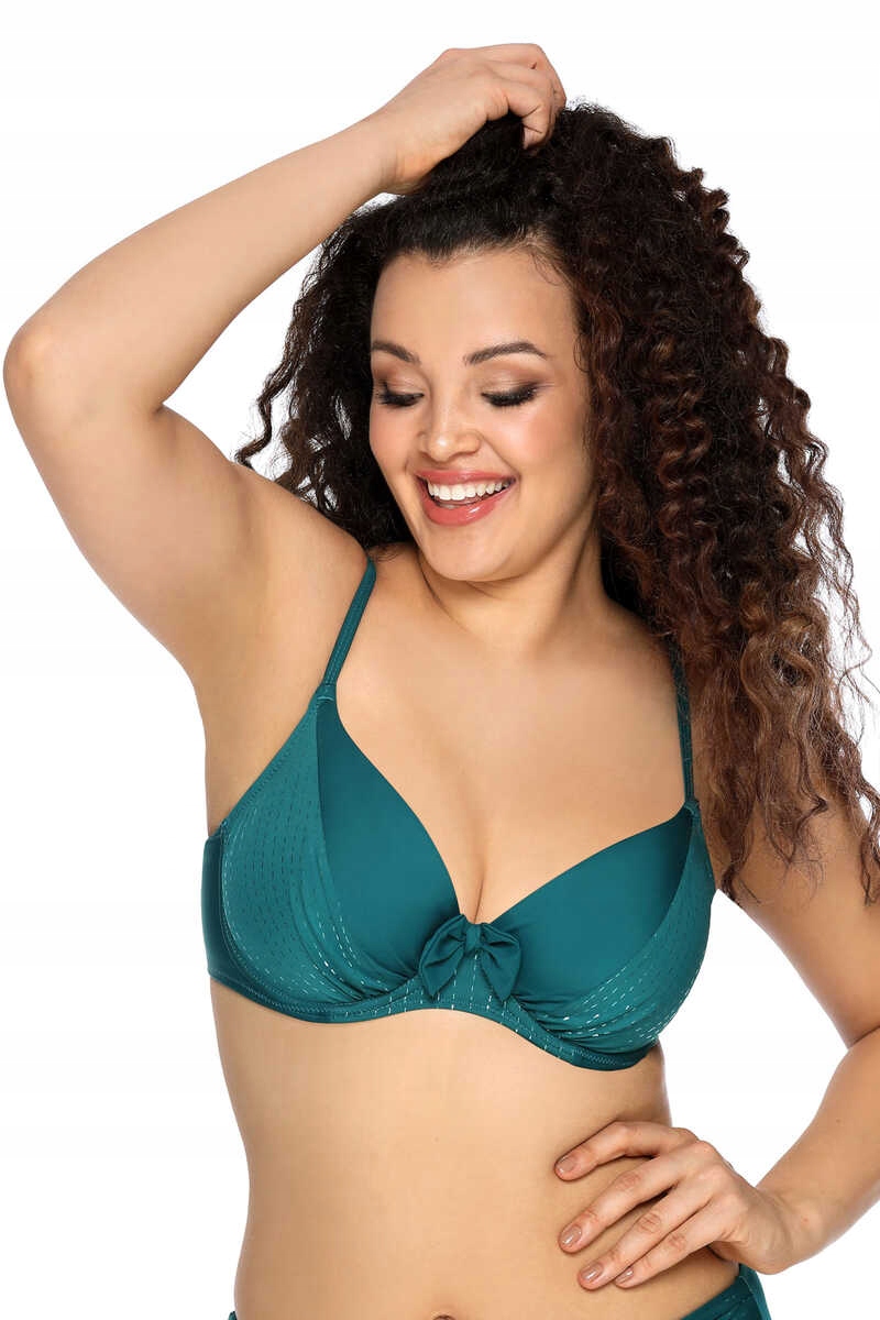 Ava Plavková podprsenka měkká podprsenka k oblečení Sk 140 emerald 85E
