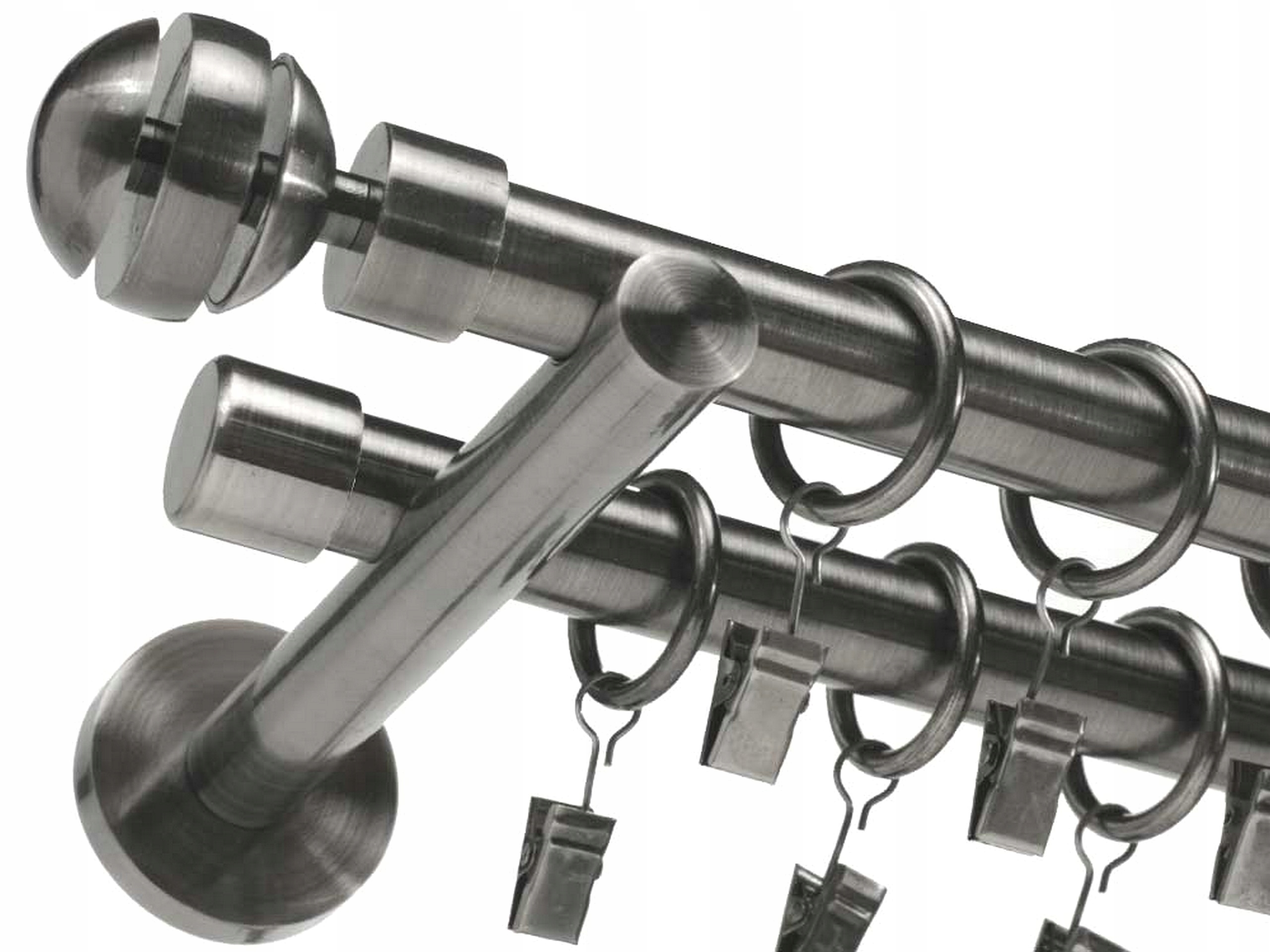 

Nowoczesne Karnisze Trendy Podwójny 19+19 240 cm