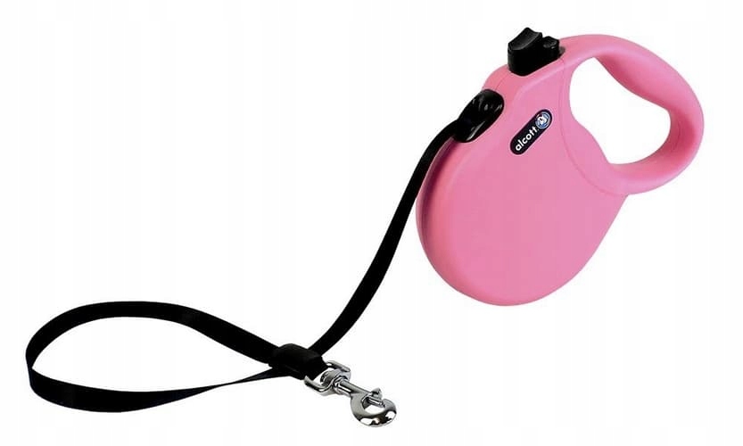 Levně Alcott Růžové Vodítko Wanderer Velikost M, Pro Psy Do 30kg, 5m