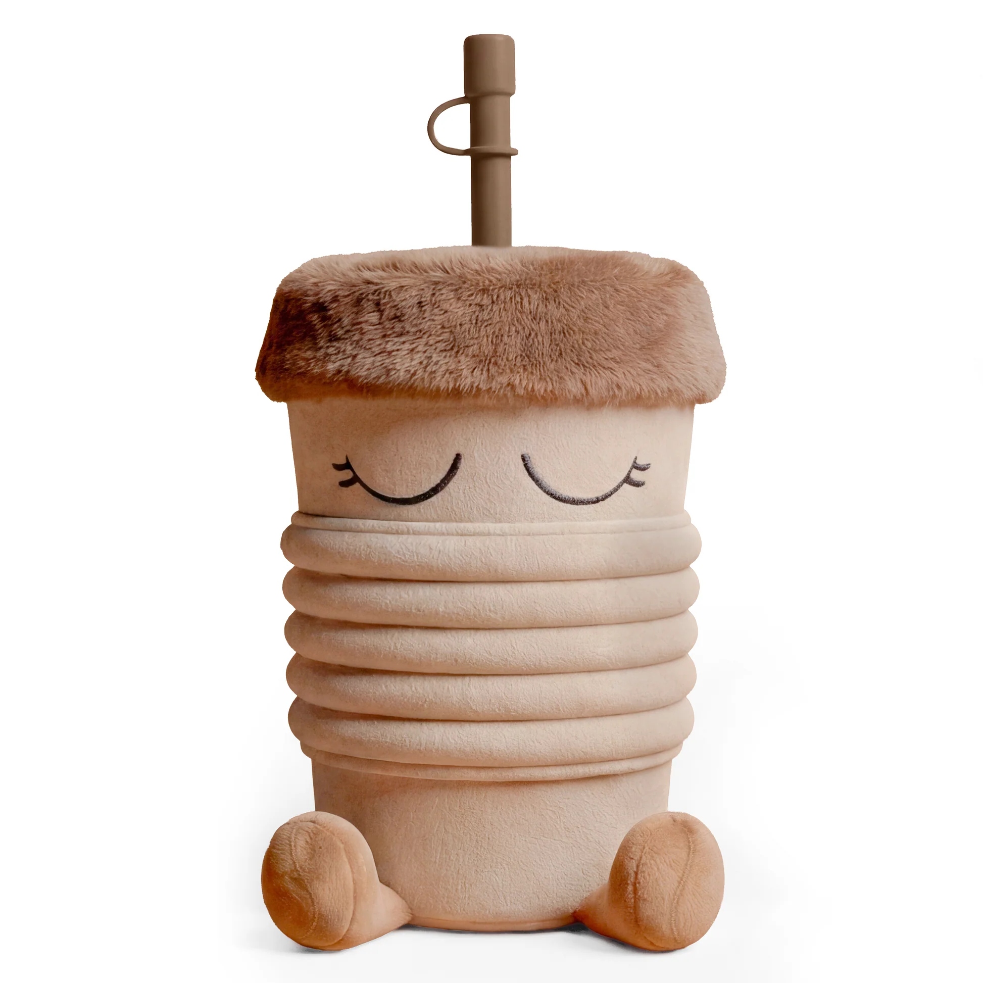 Butelka Termiczna W Pluszowym Etui Fuzzie Brewster Kawa 360 ML Asobu