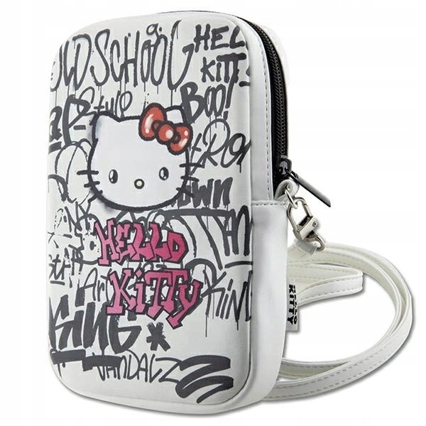 Taška Hello Kitty Graffiti Kitty Head bílá