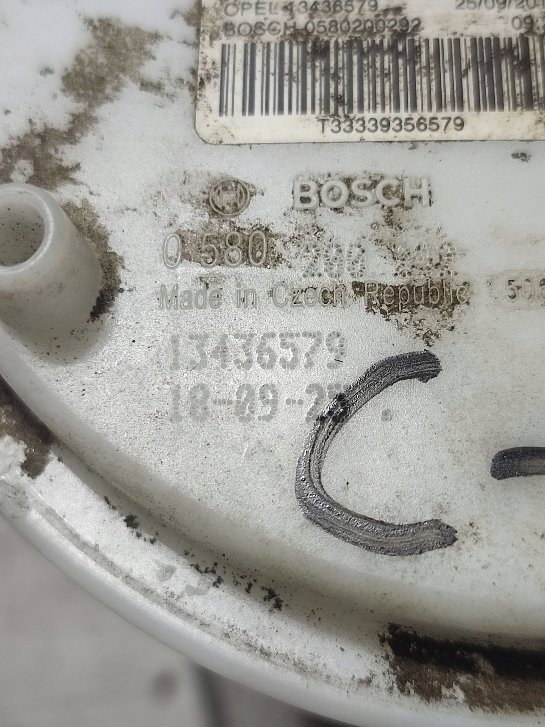 Opel Corsa E 2018 feed pump