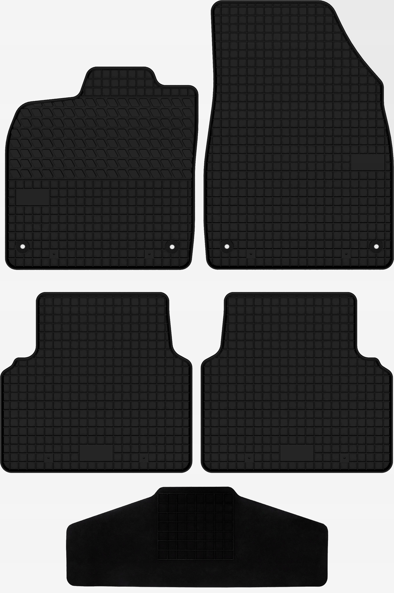 Gumové koberce určené s tunelem pro Seat Cupra Born