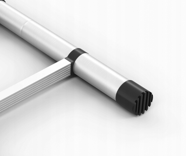 DRABINA TELESKOPOWA ALUMINIOWA PRZYSTAWNA SKŁADANA 2,6M 9 SZCZEBLI TOOLBEST Liczba szczebli 9