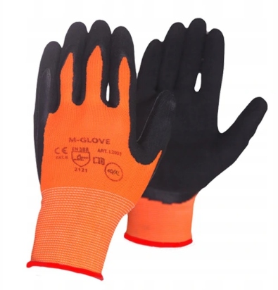 

Rękawice ochronne 10 latex pianka Orange 1 para