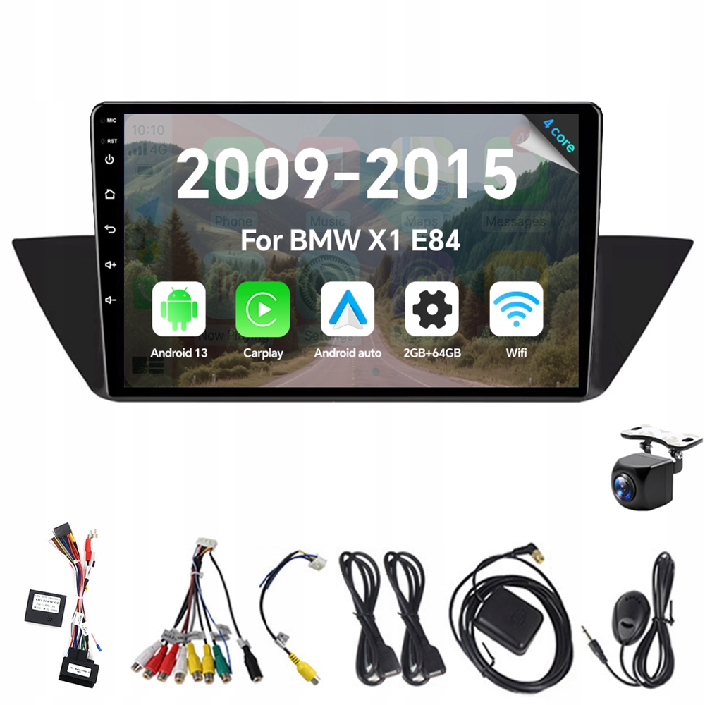 2Din Android 13 autorádio pre Bmw X1 E84 2009-2015 2G 64G Carplay Gps