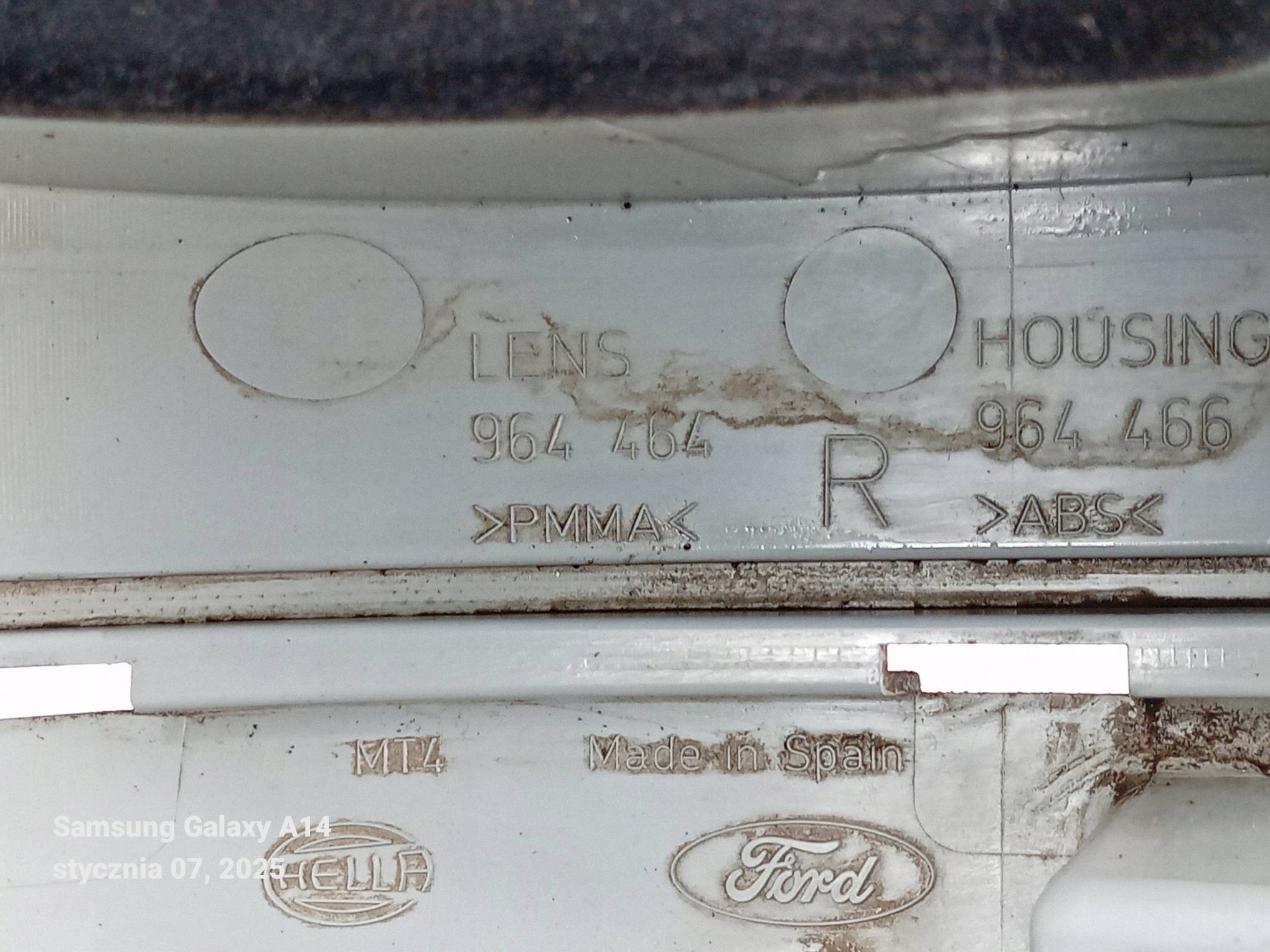 light right rear part 964464 FORD GALAXY and