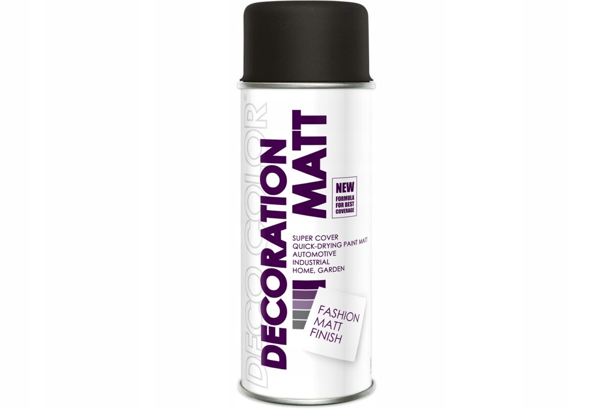 

Lakier Matowy Decoration RAL8019 Brązowy Spray
