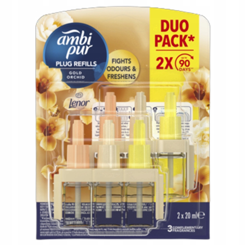 Levně Ambi Pur 3Volution Gold Orchid Náplň do osvěžovače vzduchu 40 ml