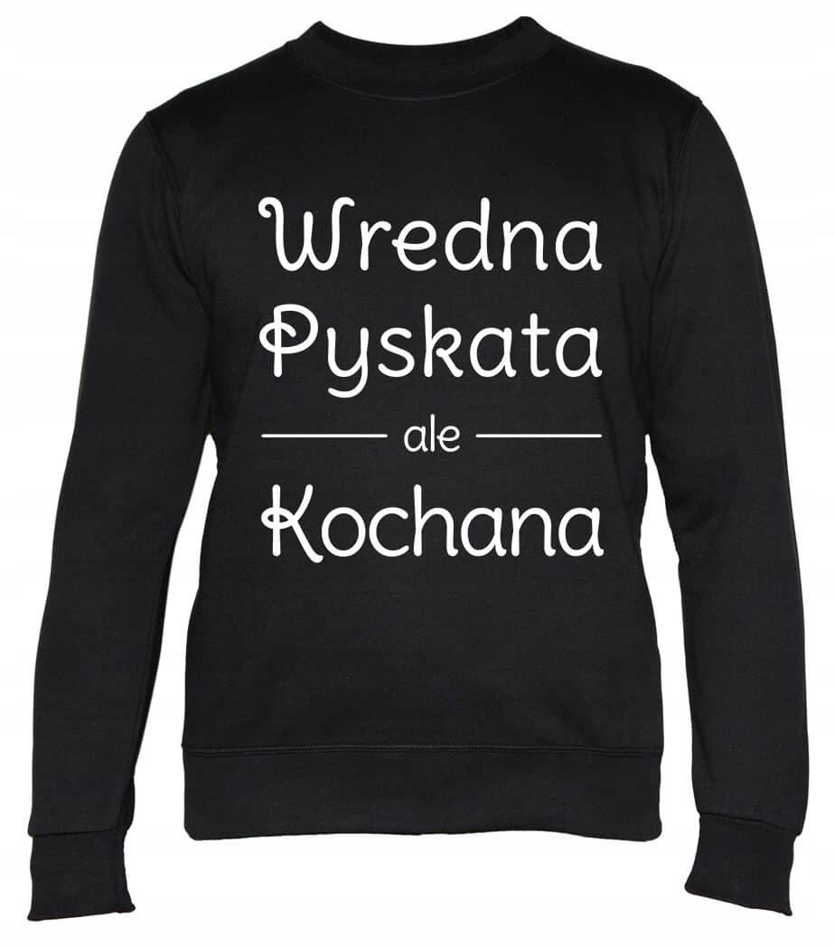 Dámská Mikina zlá, drzá, ale roztomilá, černá, velikost XL, Dárek pro dívku