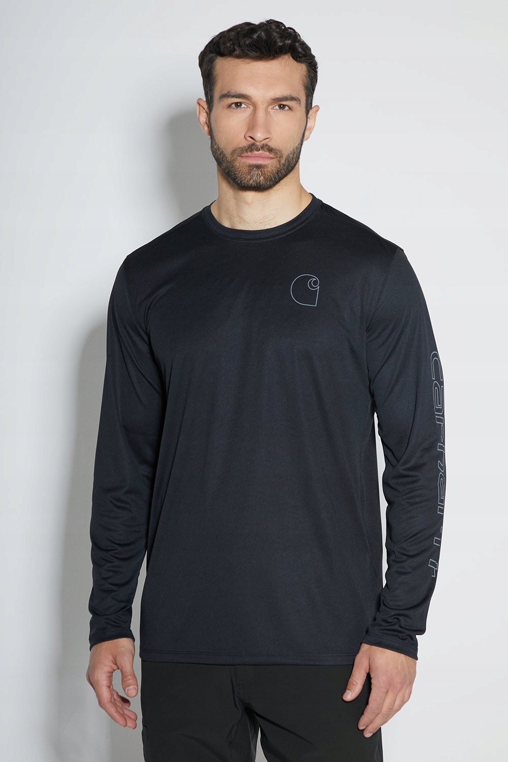 Tričko Carhartt Sun Defender Lightweight Logo L/s
