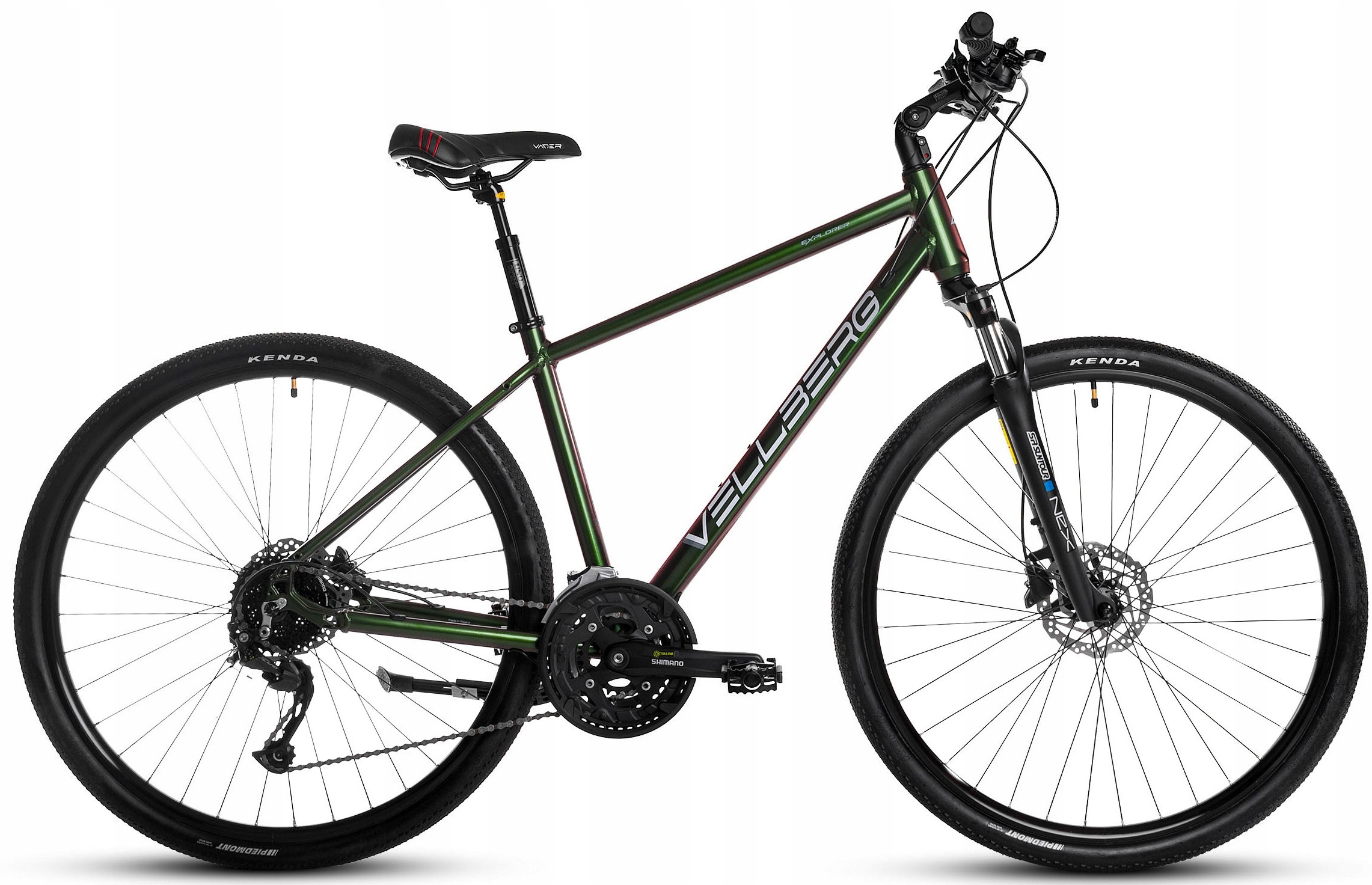 Rower 28 Vellberg Explorer 3.0 M Disc 3x9 460 18" Kameleon