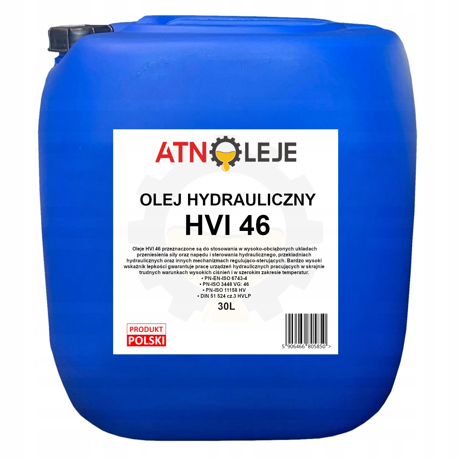 Olej Hydrauliczny Hvi 46 30L Premium
