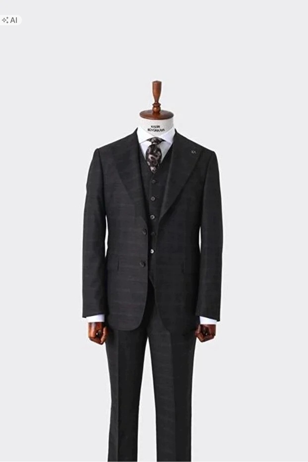 Pánský Pruhovaný Oblek Ve Stylu Vintage 46 5IA