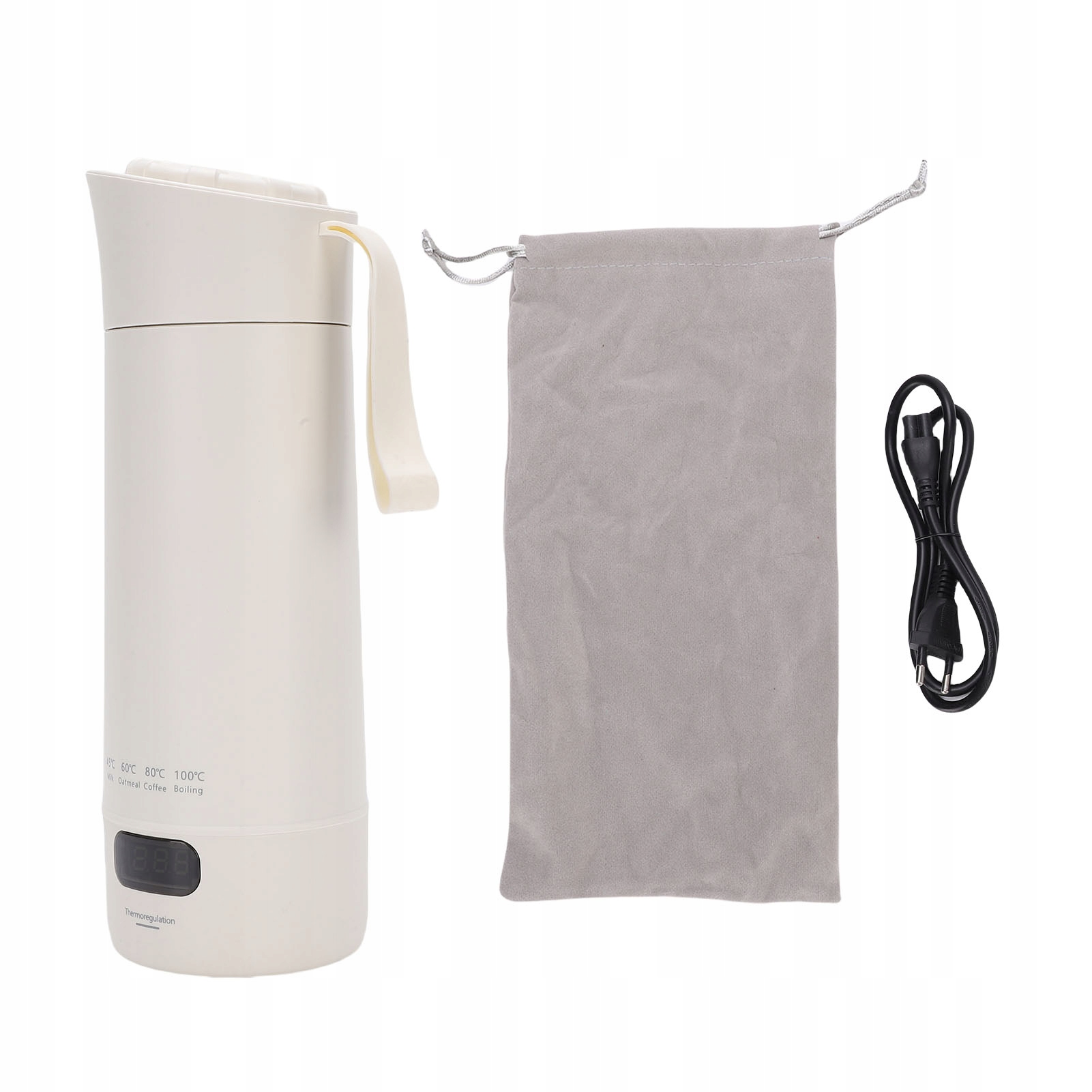 Travel Electric Kettle 300 W 400 ml stal nierdzewna szybkie podgrzewanie