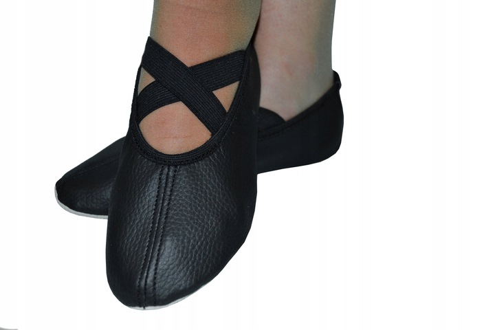 Baletki Balerinki Taniec Fitness Rytmika 36 Czarne