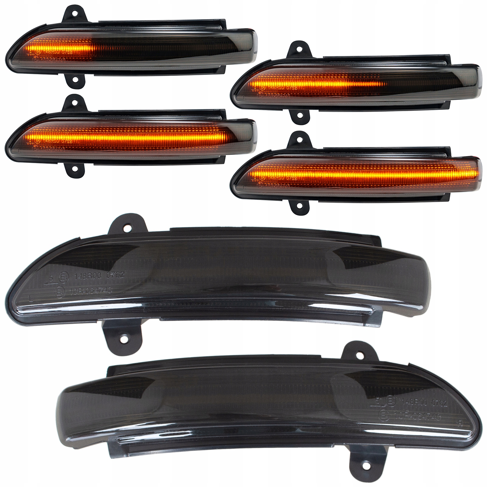 Mercedes W211 2006- W221 C216 C219 Dynamické blikače zrcátek