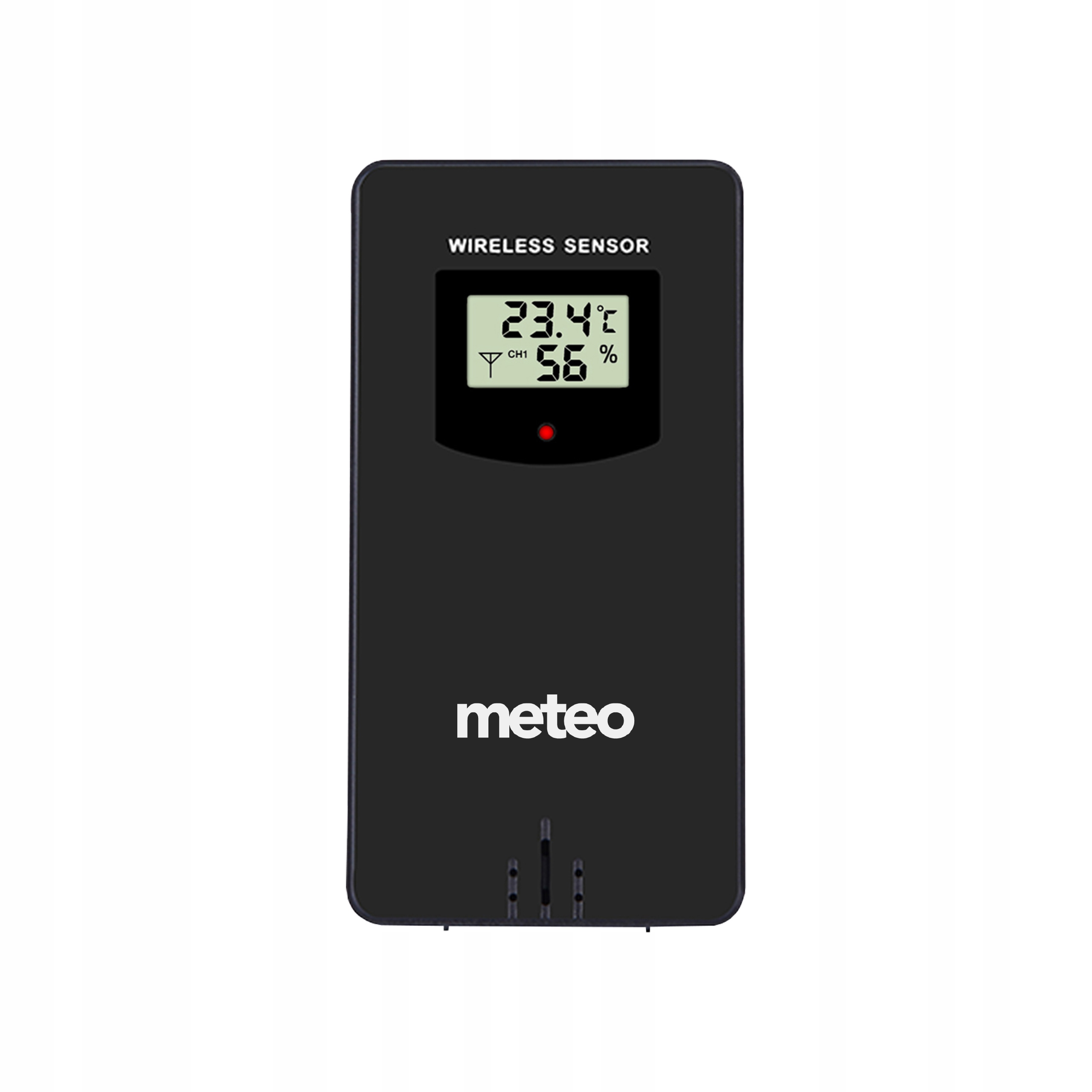 STACJA POGODOWA Z DCF METEO SP107C POGODYNKA Kolor czarny