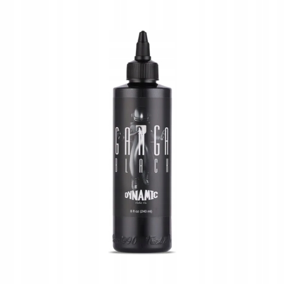 Dynamic Ganga Black 240 ML Tusz Farba Tatuaż Reach