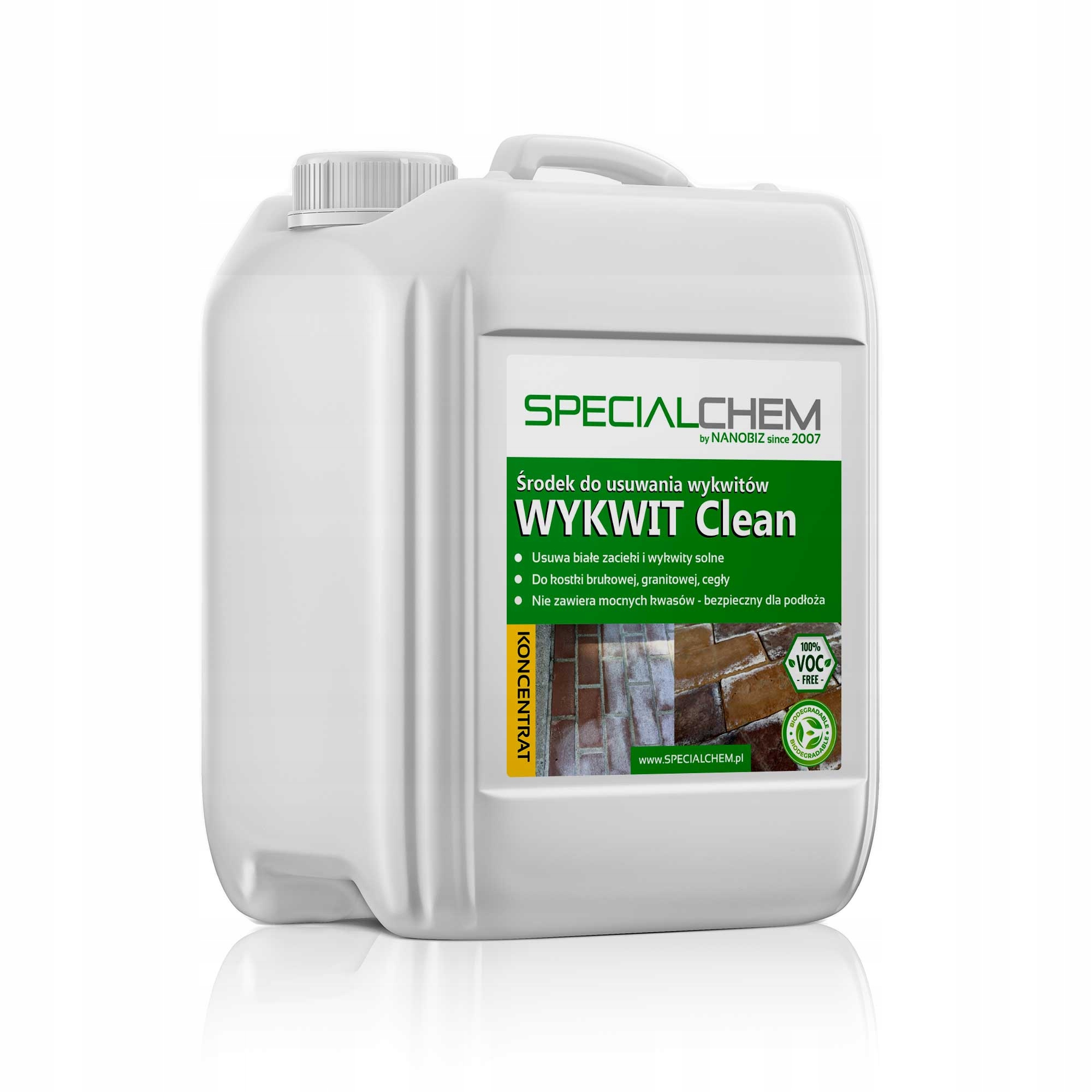Secialchem Wykwit Clean preparat do usuwania białych wykwitów 5 Litrów