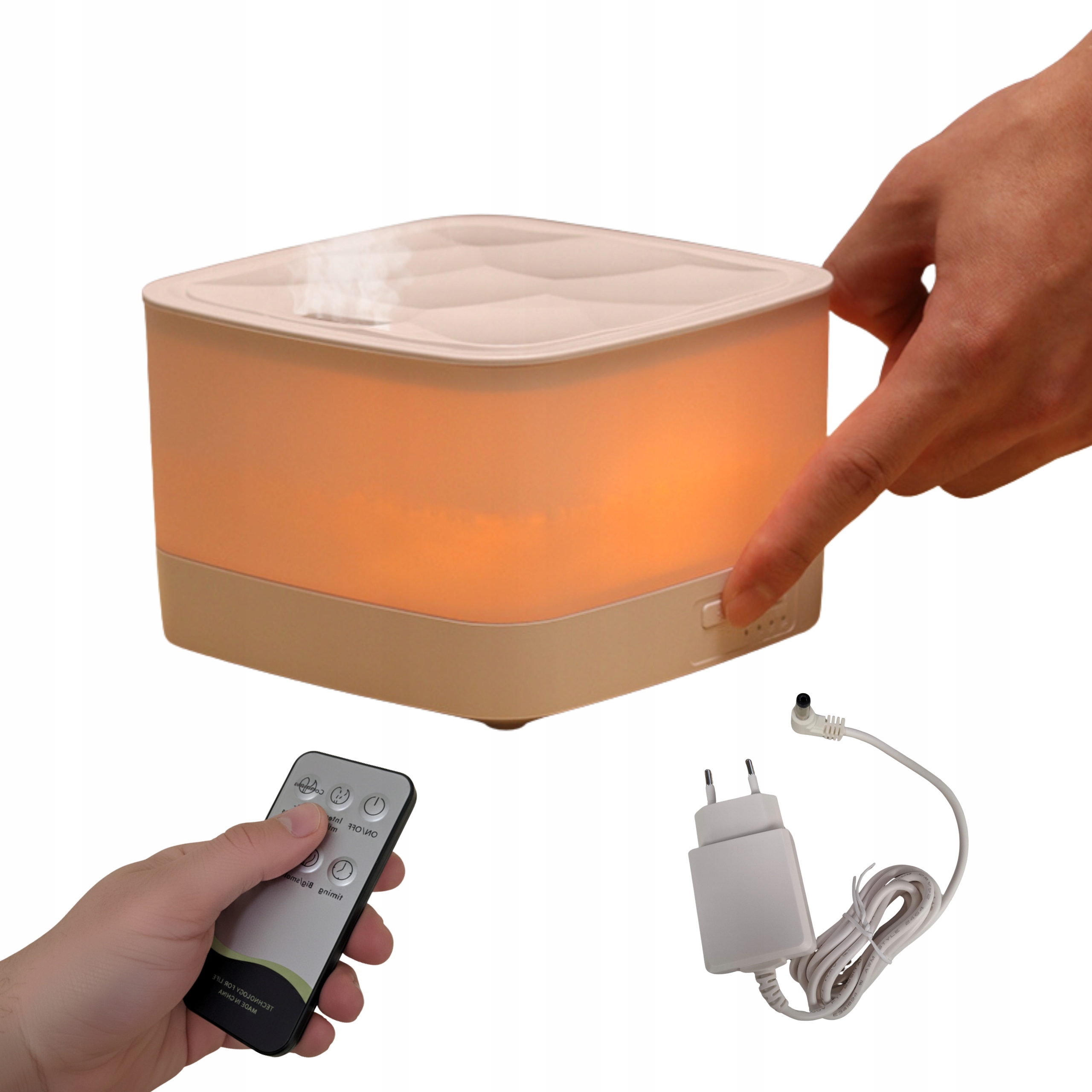 Dyfuzor do olejków Aroma Love duża pojemność 800 ml, ultradźwiękowy