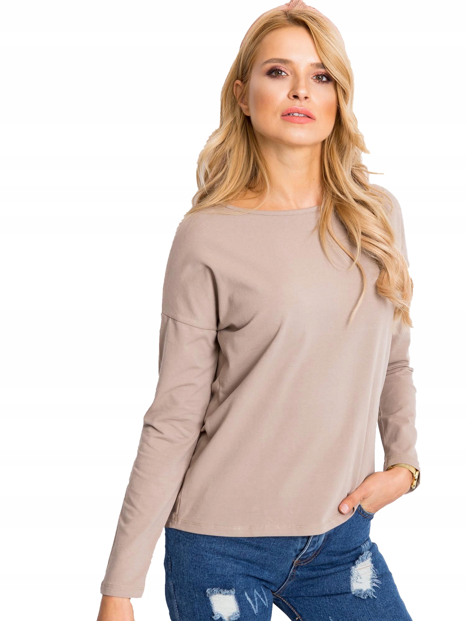 

Bluzka Damska Bawełniana longsleeve XL