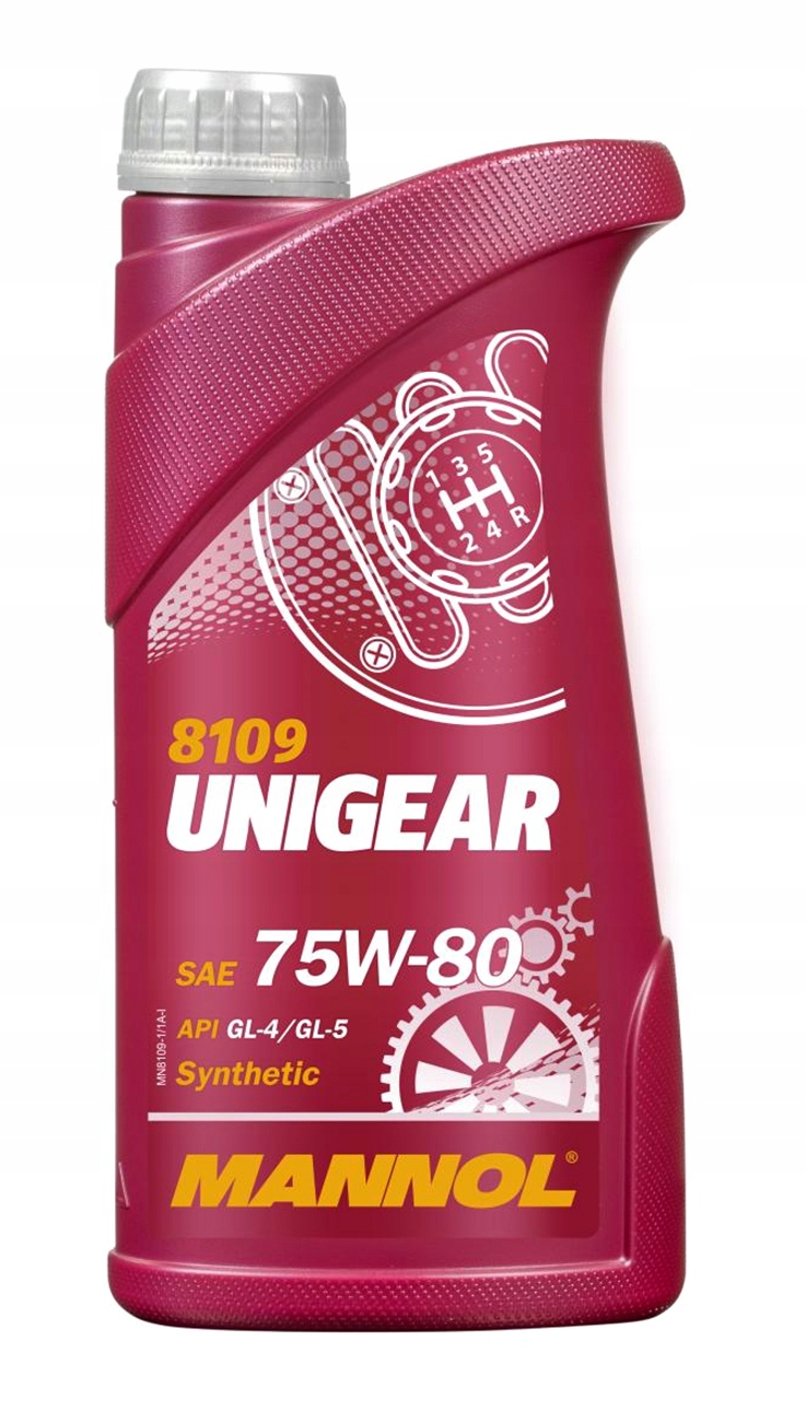 Olej przekładniowy MANNOL 8109 UNIGEAR 75W80 1L