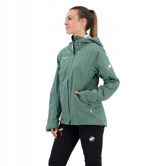 Dámská bunda Alto Hs Hooded Jacket Women, velikost S, odstíny zelené