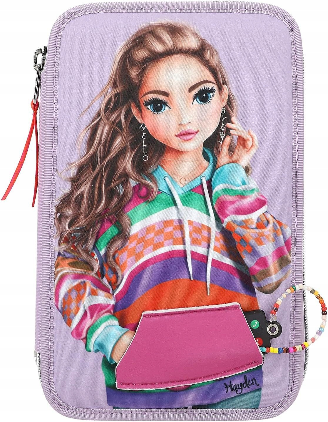 Piórnik 3-KOMOROWY Z Wyposażeniem Top Model Joy Z Aplikachją Smartfon 12842