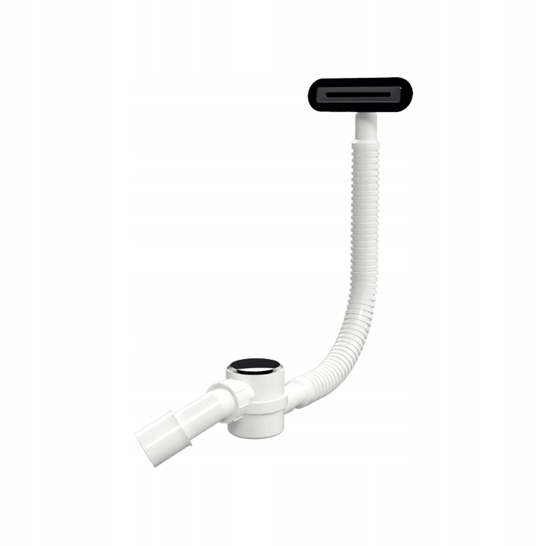 Akce: Flow sifon do vany Heaven černý matný, elegantní design