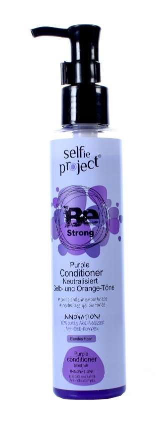 SELFIE PROJECT ODŻYWKA DO WŁOSÓW BLOND Z ALOESEM Pojemność 150 ml