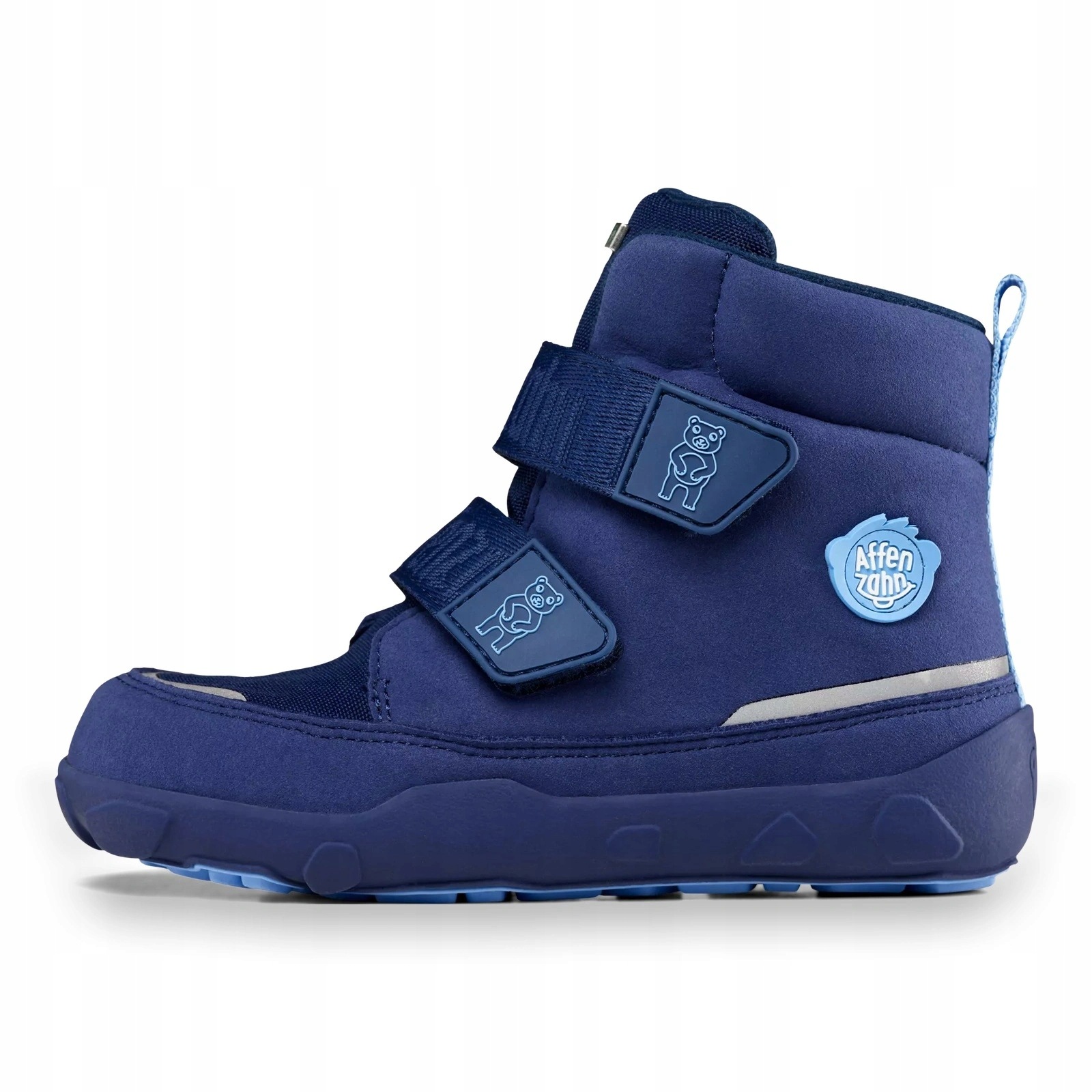 Buty barefoot dziecięce Affenzahn Midboot Comfy vegan Bär z membraną 28