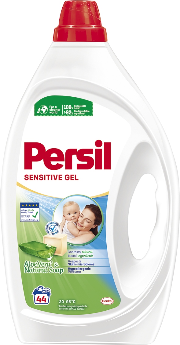 

Żel do prania Persil Gel Sensitive 1,98l 44 prań