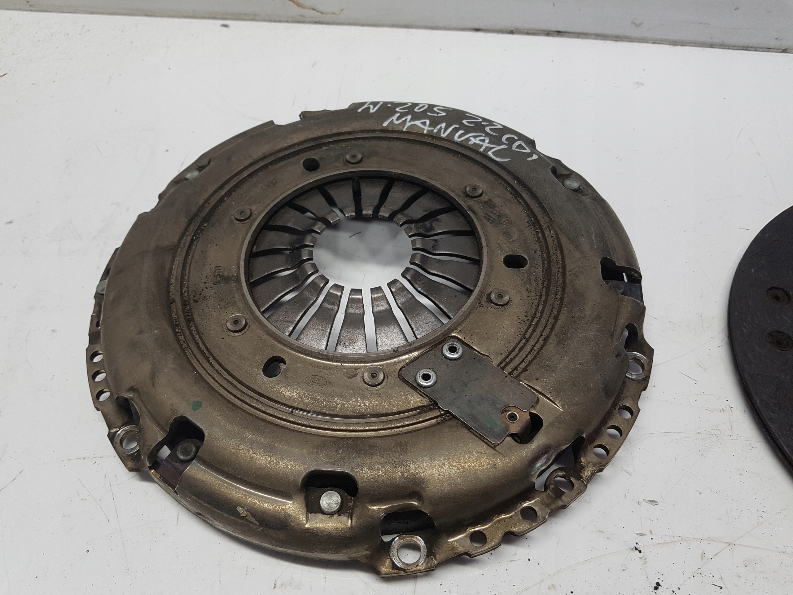 MERCEDES W205 2.2 CDI wheel flywheel clutch