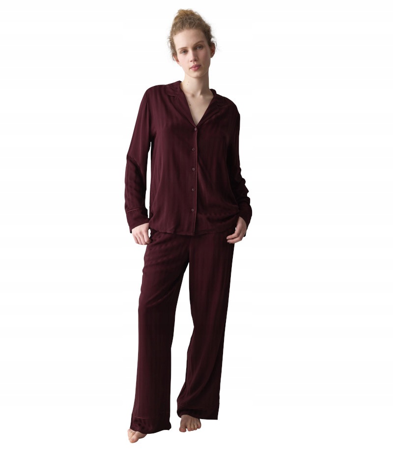 Triumph Amourette Jacquard Pw bordová barva 40