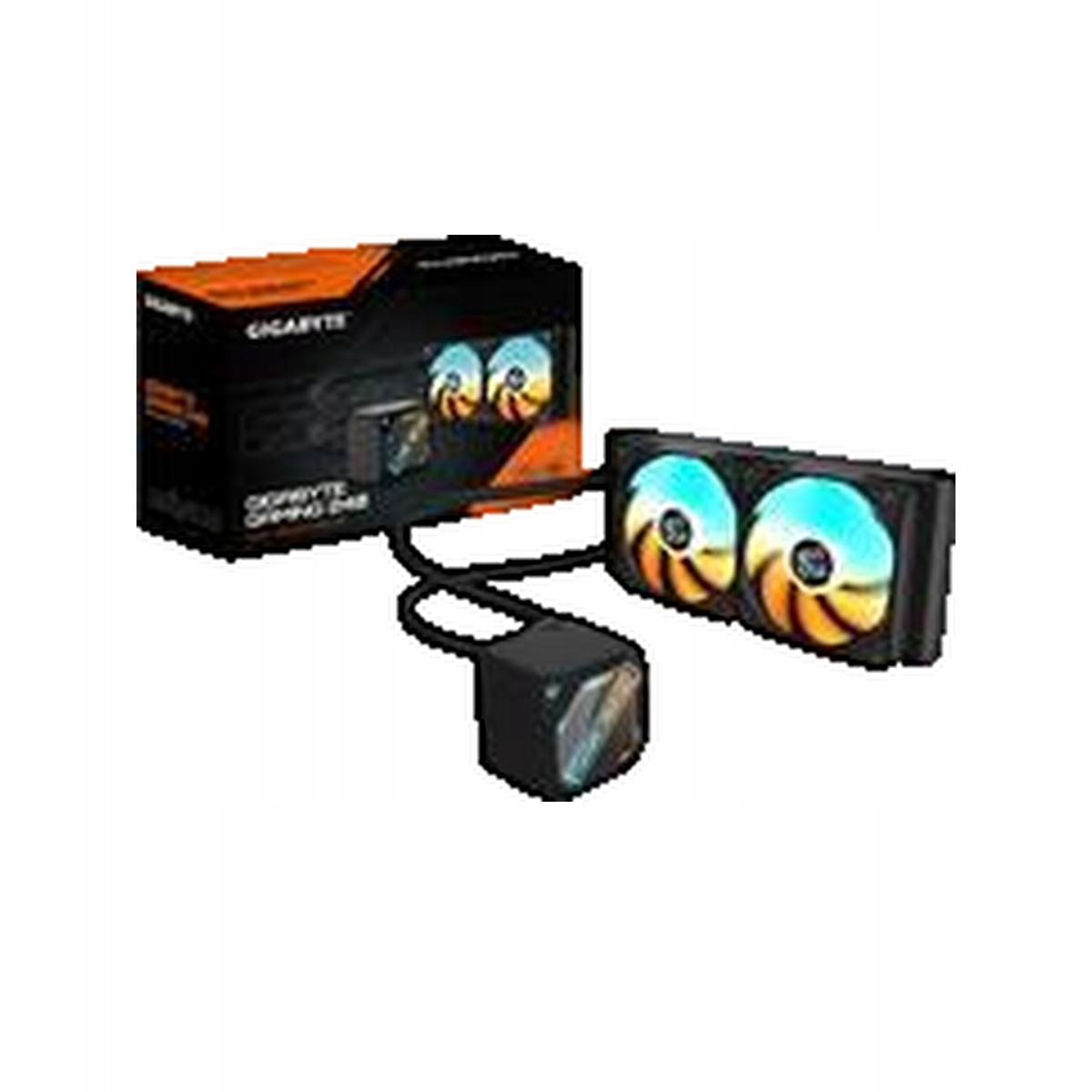 Vodné chladenie Gigabyte Gaming 240 čierne Argb
