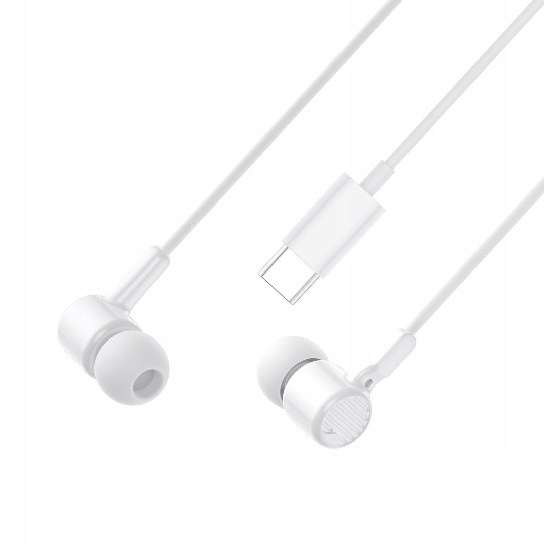 Xo słuchawki przewodowe EP81 Usb-c douszne białe