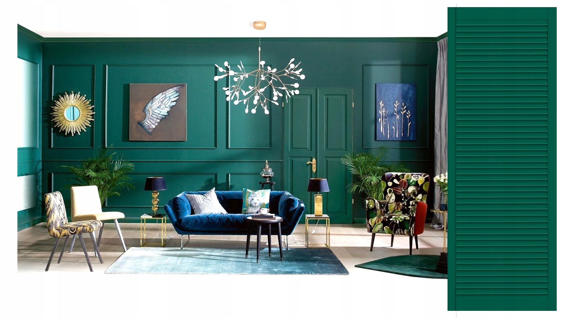 Drzwiczki ażurowe 29,4 x 140,6 zielony mchowy RAL Rodzaj frontu drewniany