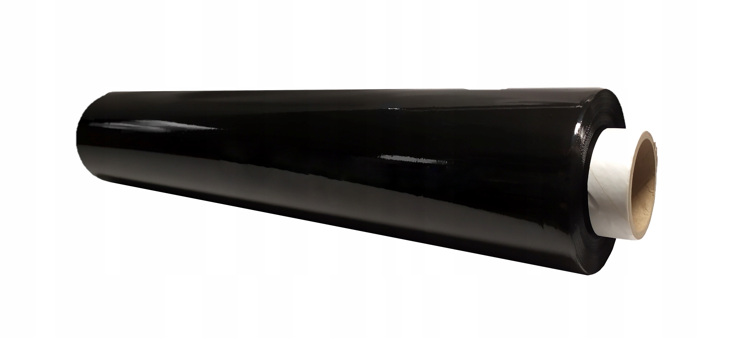 Folia stretch 3,00 kg czarna lekka gilza