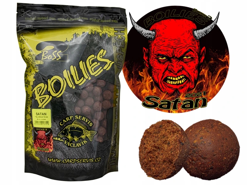 Csv Carp Servis Václavík kulki proteinowe Boss2 Satan 20mm Opakowanie: 1kg