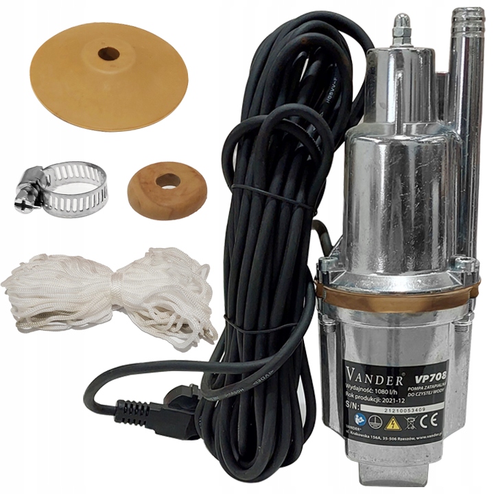 

Pompa Do Wody Nurek Studni Membranowa 580W Vander