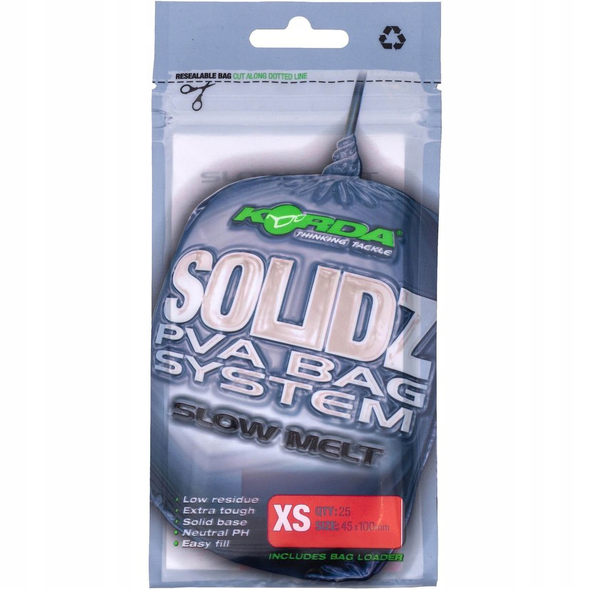 Worki Pva Korda Solidz Slow Melt Pva Bags Xs