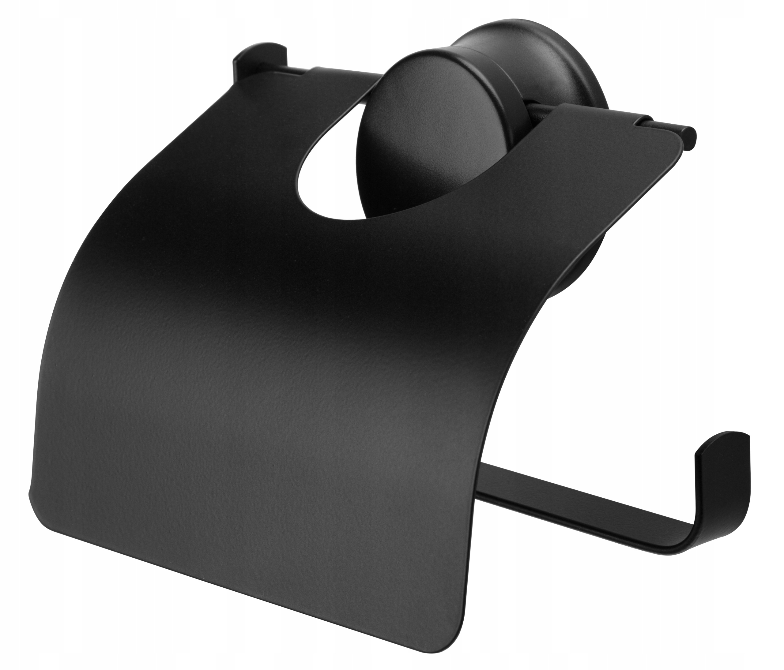 UCHWYT NA PAPIER TOAL. FOX Z PRZYSSAWKĄ CZARNY