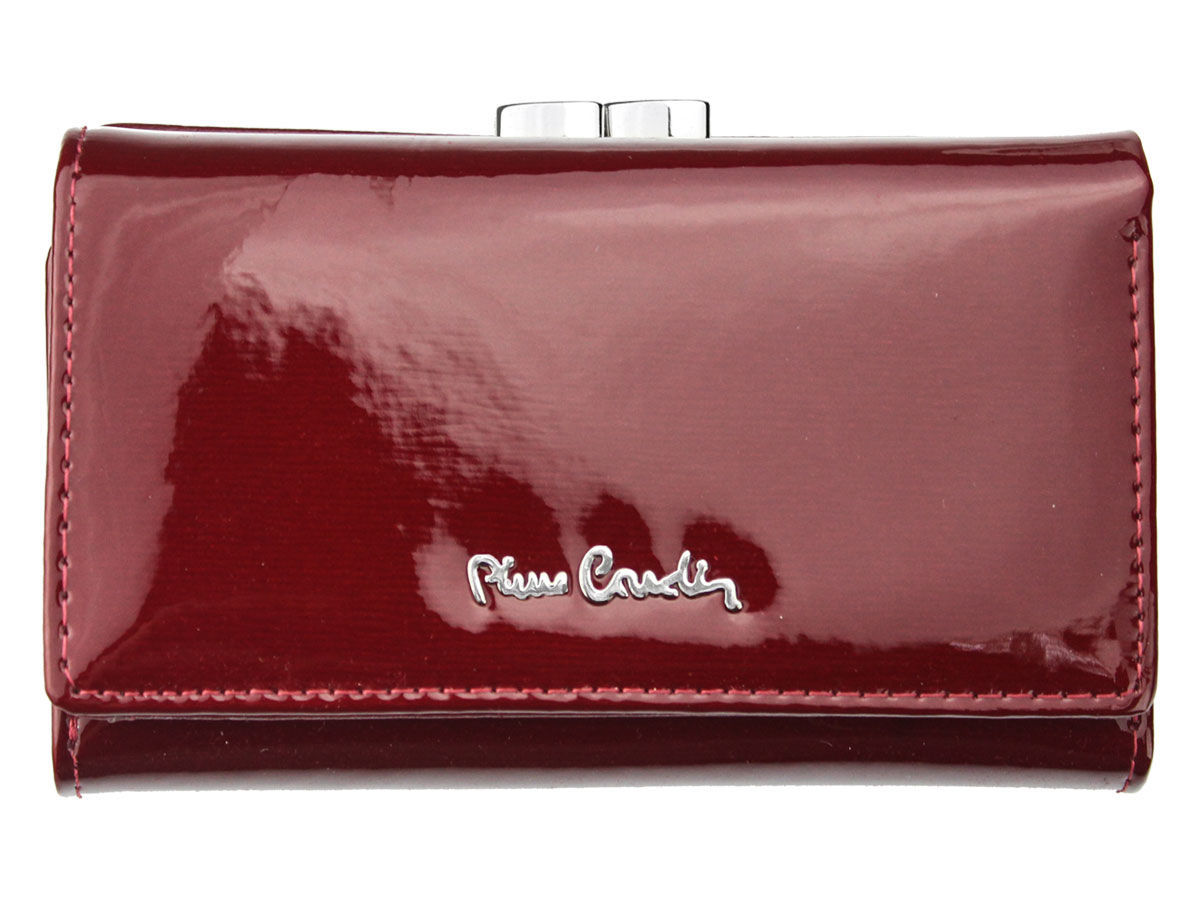 Pierre Cardin peněženka přírodní kůže červená 05