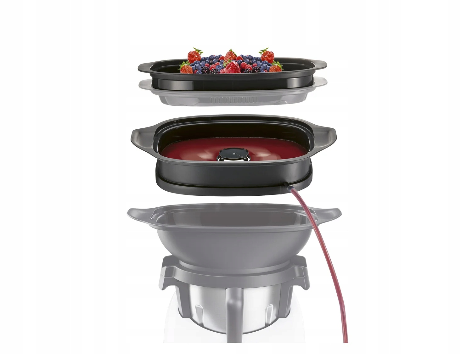 Parní odšťavňovač pro Silvercrest Monsieur Cuisine Lidlomix Connect, Smart