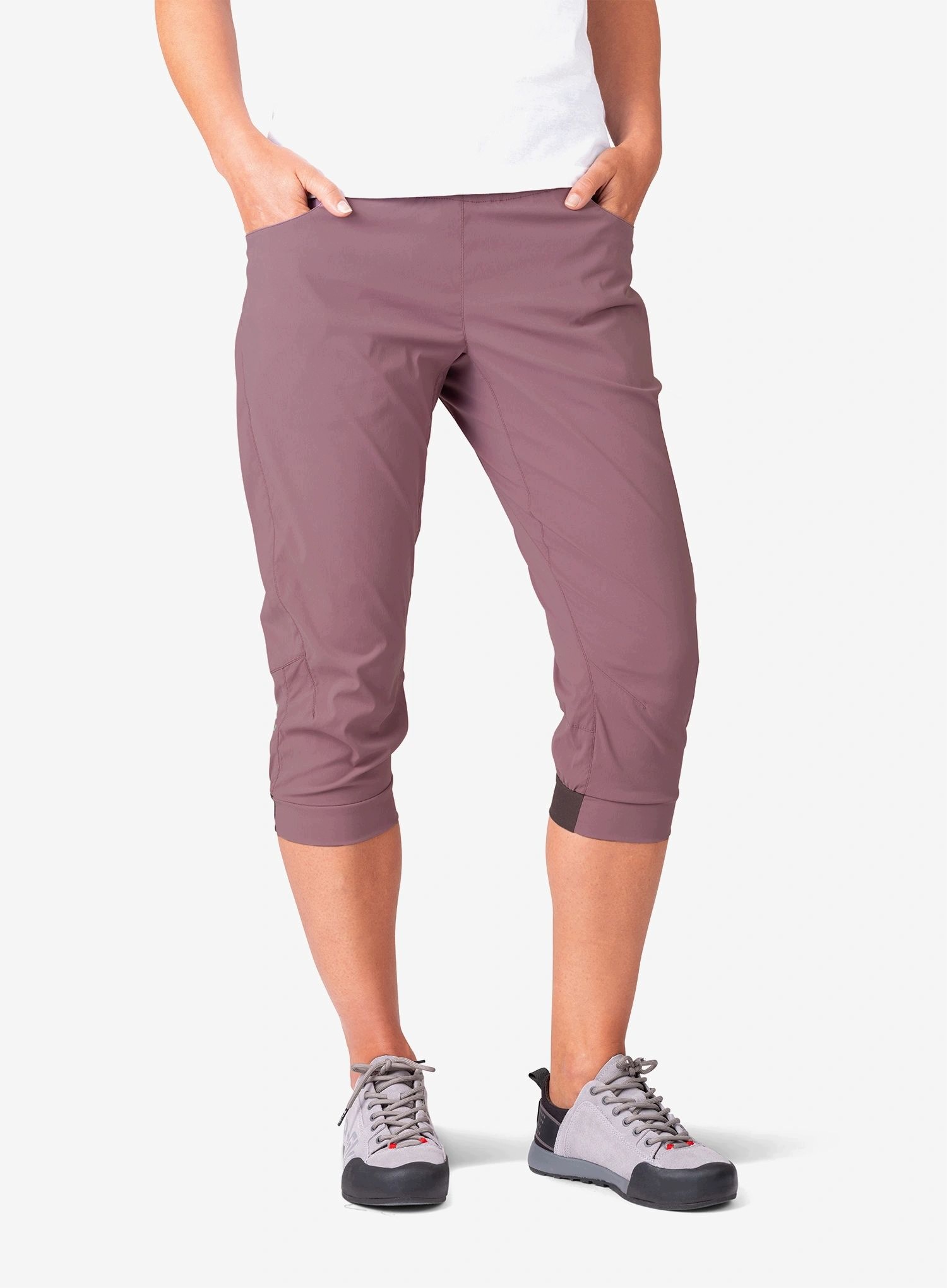 Spodenki wspinaczkowe damskie Rafiki Tarragona grape shake/magnet 34 (xs)