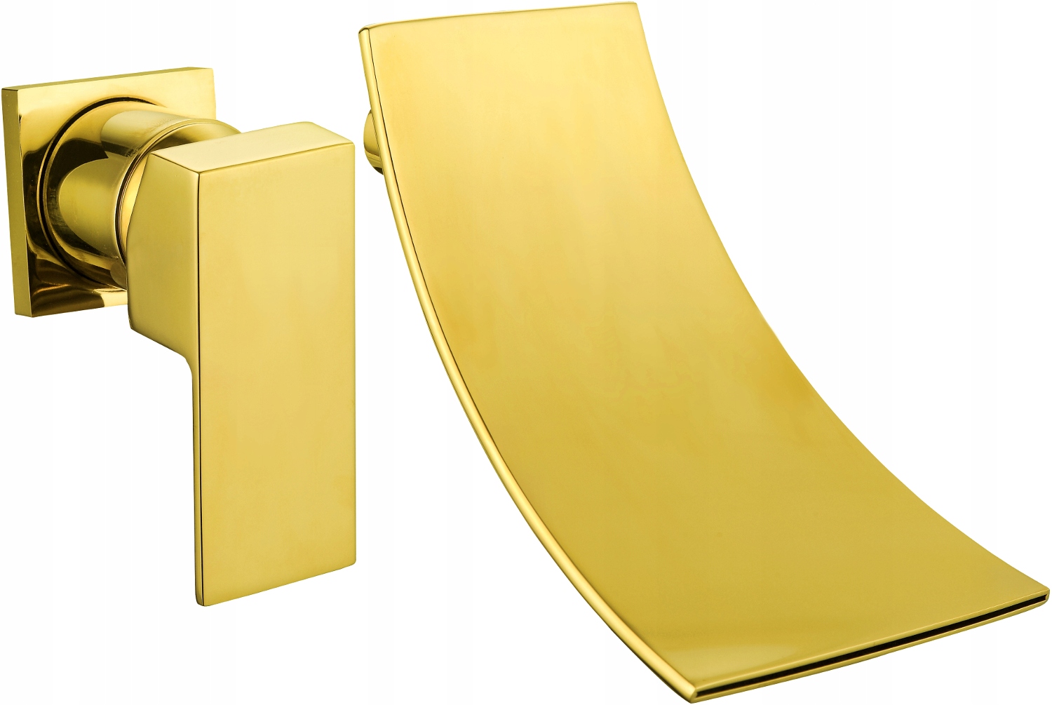 Mexen Celia Bateria Umywalkowa Podtynkowa Złota