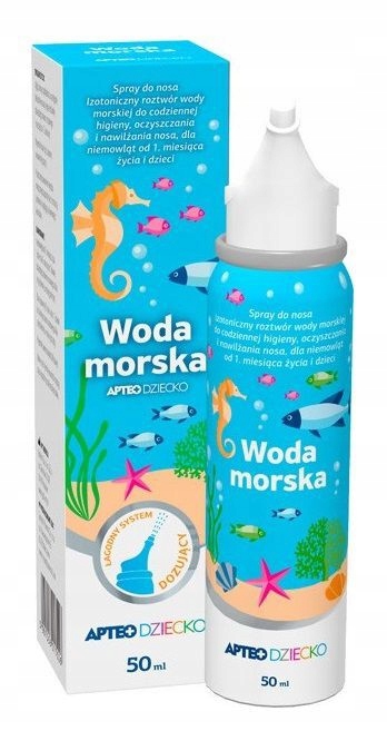 

Apteo Dziecko Woda Morska Spray Nosa Izotoniczny