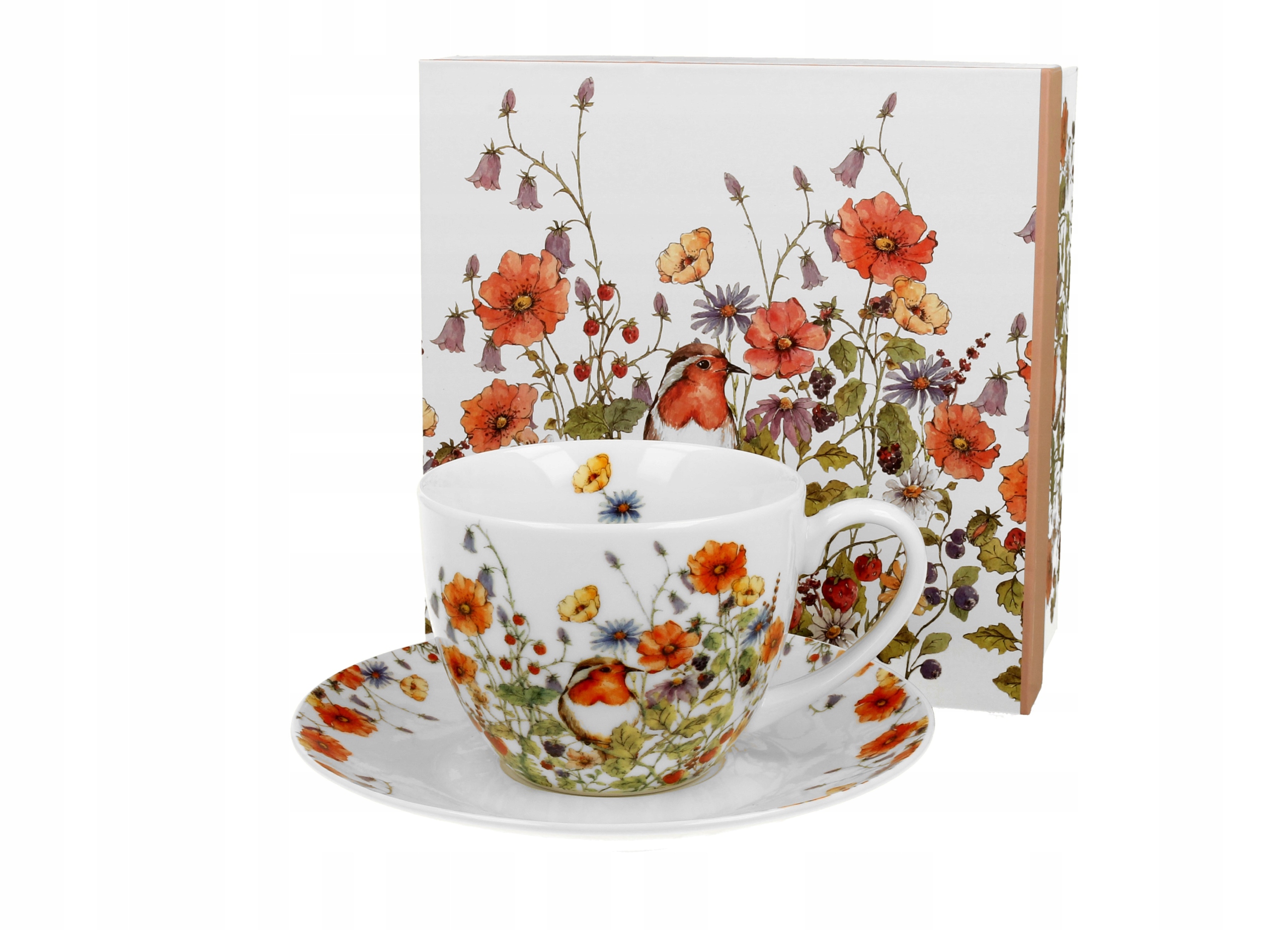 Filiżanka ze spodkiem WILD BIRD